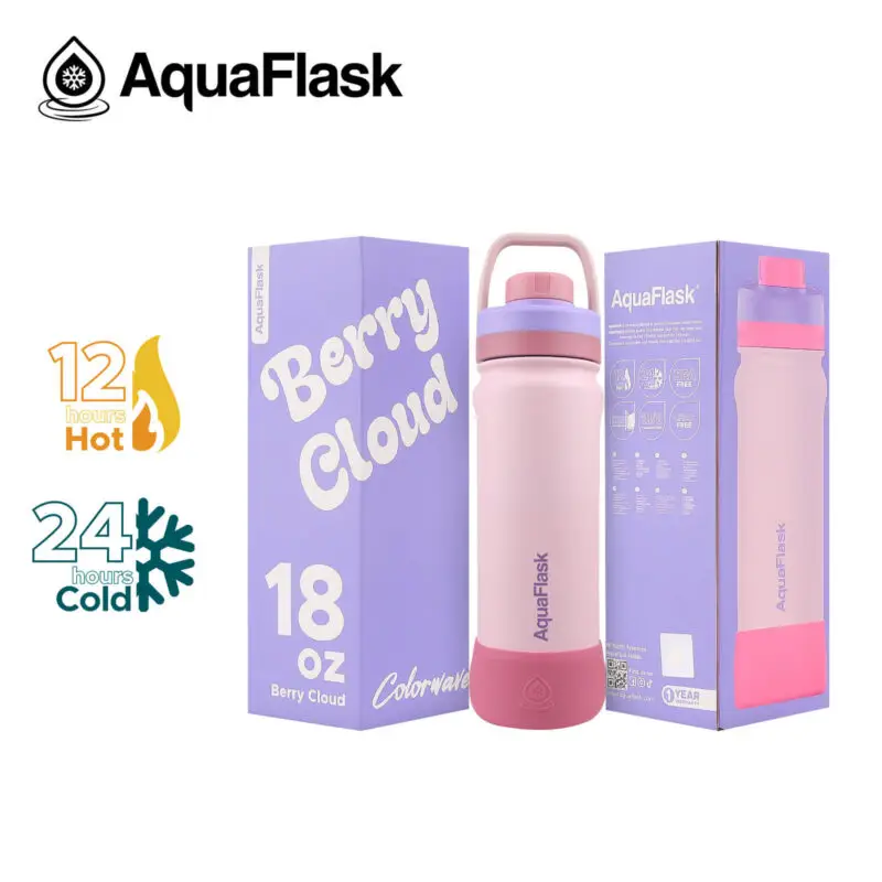 AquaFlask Colorwave Autumn/Winter 2026 Insulated Water Bottle (18oz)