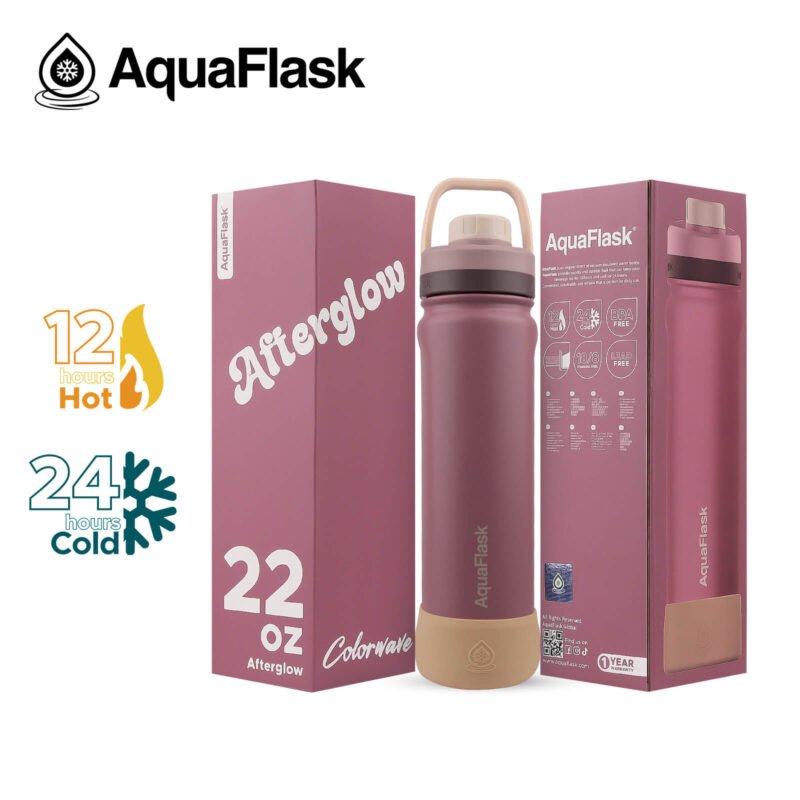 AquaFlask Colorwave Autumn/Winter 2026 Insulated Water Bottle (22oz)