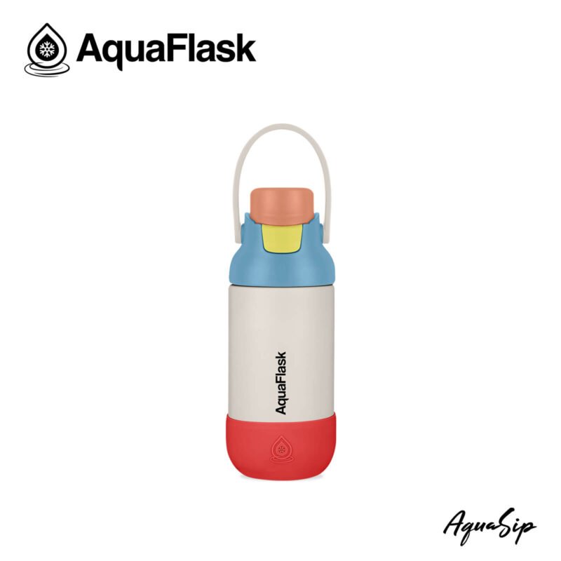 AquaFlask AquaSip Wave Stainless Steel Water Bottle (16oz)