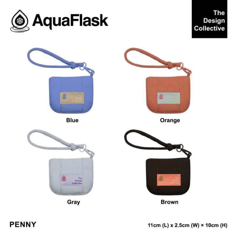 AquaFlask Design Collective Pouch Penny